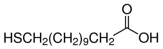 图片 12-巯基十二烷酸，12-Mercaptododecanoic acid [MDA]；96%