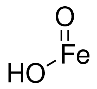 图片 水合氧化铁(III) [针铁矿]，Iron(III) oxide；30-63% Fe