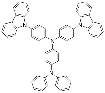 图片 三(4-咔唑-9-基苯基)胺，Tris(4-carbazoyl-9-ylphenyl)amine [TCTA]；97%