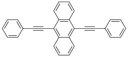 图片 9,10-双(苯乙炔基)蒽，9,10-Bis(phenylethynyl)anthracene [BPEA]；97%