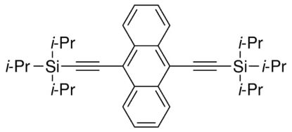 图片 9,10-双[(三异丙基甲硅烷基)乙炔基]蒽，9,10-Bis[(triisopropylsilyl)ethynyl] anthracene；>99%