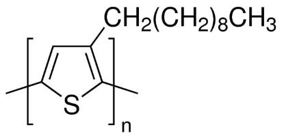 图片 聚(3-癸基噻吩-2,5-二基)，Poly(3-decylthiophene-2,5-diyl) [P3DT, P3DT-RR]；regioregular, average Mw ~42,000, average Mn ~30,000