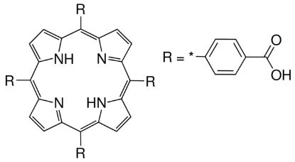 图片 4,4′,4′′′,4′″-(卟啉-5,10,15,20-四)四(苯甲酸)，4,4′,4′′,4′′′-(Porphine-5,10,15,20-tetrayl)tetrakis(benzoic acid) [H2TCPP]；Dye content 75 %