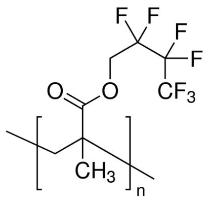 图片 聚(2,2,3,3,4,4,4-七氟丁基甲基丙烯酸酯)，Poly(2,2,3,3,4,4,4-heptafluorobutyl methacrylate)