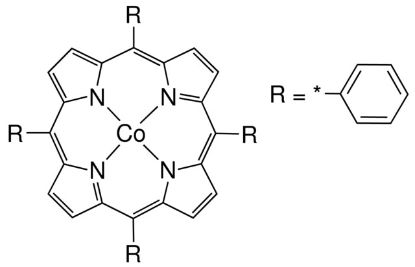 图片 5,10,15,20-四苯基-21H,23H-卟吩钴(II)，5,10,15,20-Tetraphenyl-21H,23H-porphine cobalt(II) [Cobalt TPP]；Dye content 85 %