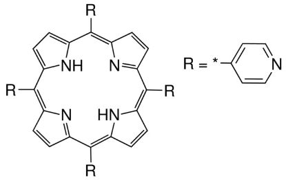 图片 5,10,15,20-四(4-吡啶基)-21H,23H-卟吩，5,10,15,20-Tetra(4-pyridyl)-21H,23H-porphine [H2TPyP]；97%