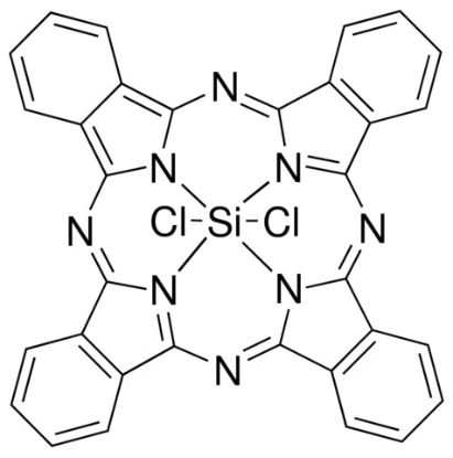 图片 酞菁二氯化硅，Silicon phthalocyanine dichloride；Dye content ~85 %