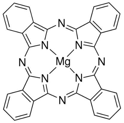 图片 酞菁镁，Magnesium phthalocyanine；Dye content 90 %