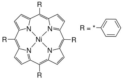 图片 5,10,15,20-四苯基-21H,23H-卟吩镍(II)，5,10,15,20-Tetraphenyl-21H,23H-porphine nickel(II) [Nickel TPP]；dye content ≥95 %