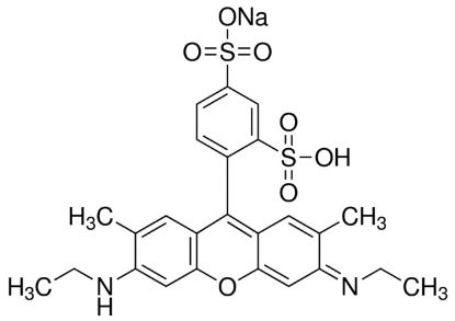 图片 酸性桃红G，Sulforhodamine G；Dye content 60 %