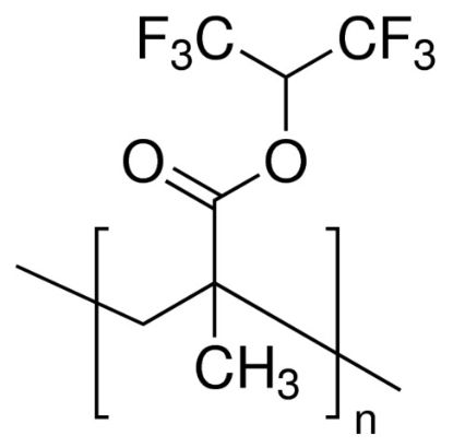 图片 聚(1,1,1,3,3,3-六氟异丙基甲基丙烯酸酯)，Poly(1,1,1,3,3,3-hexafluoroisopropyl methacrylate)