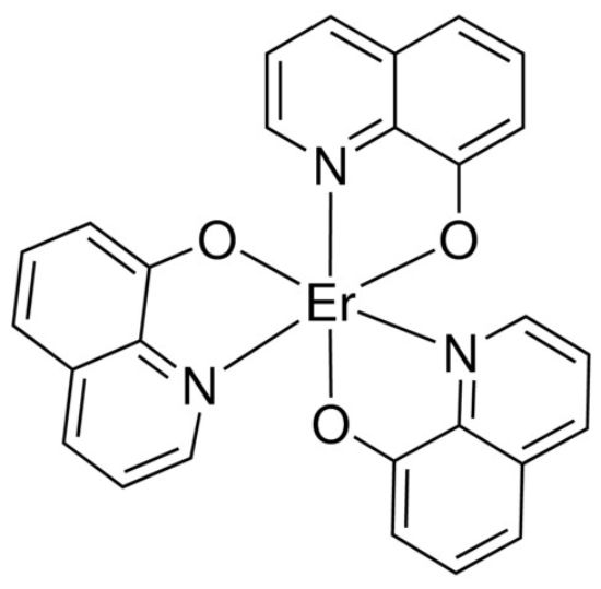 图片 三(8-羟基喹啉)铒(III)，Tris(8-hydroxyquinolinato)erbium(III) [ErQ3]；97%