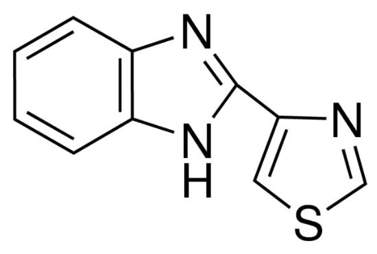 图片 噻菌灵，Thiabendazole [TBZ]；Pharmaceutical Secondary Standard; Certified Reference Material