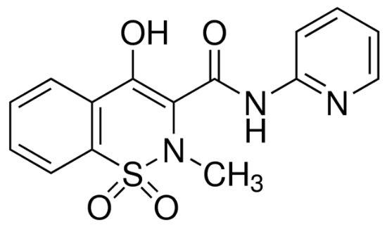 图片 吡罗昔康，Piroxicam；Pharmaceutical Secondary Standard; Certified Reference Material