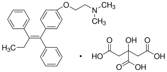 图片 他莫昔芬柠檬酸盐，Tamoxifen citrate salt；Pharmaceutical Secondary Standard; Certified Reference Material