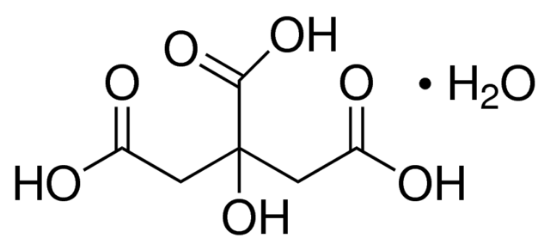 图片 柠檬酸一水合物，Citric acid monohydrate [CAM]；pharmaceutical secondary standard, certified reference material