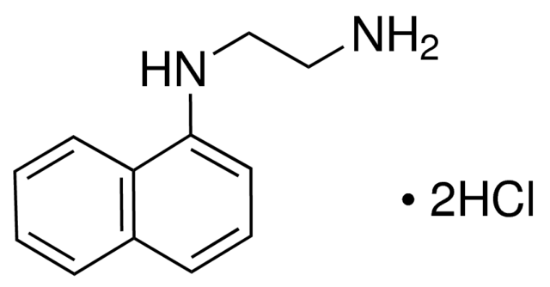 图片 N-(1-萘基)乙二胺二盐酸盐 [盐酸萘乙二胺]，N-(1-Naphthyl)ethylenediamine dihydrochloride [NEDA·2HCl]；GR for analysis ACS
