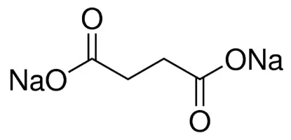 图片 丁二酸钠 [琥珀酸二钠盐]，Sodium succinate dibasic；purum, anhydrous, ≥98.0% (NT)