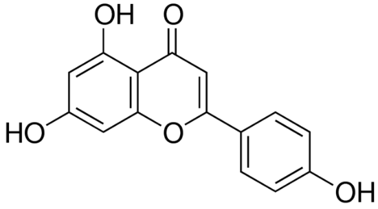 图片 芹菜素，Apigenin；Pharmaceutical Secondary Standard; Certified Reference Material