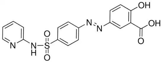 图片 柳氮磺胺吡啶，Sulfasalazine [SSZ]；pharmaceutical secondary standard, certified reference material