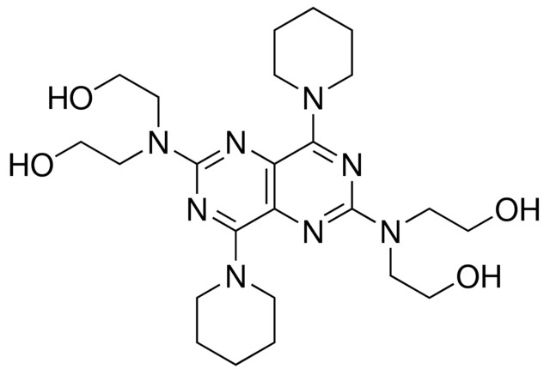 图片 双嘧达莫，Dipyridamole；certified reference material, pharmaceutical secondary standard