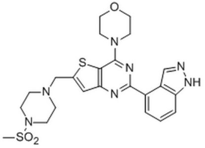 图片 GDC-0941，[PI 3-K Inhibitor XXI]；≥99% (HPLC)