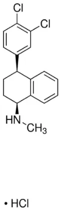 图片 盐酸舍曲林，Sertraline hydrochloride；Pharmaceutical Secondary Standard; Certified Reference Material