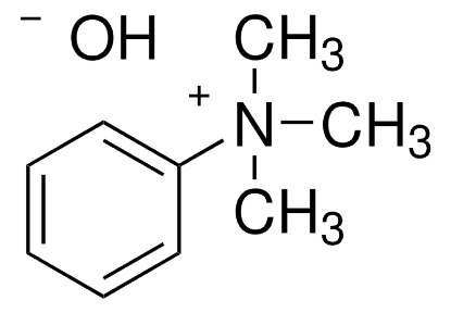 图片 三甲基苯基氢氧化铵溶液，Trimethylphenylammonium hydroxide solution [TMAH]；~25% in H2O (1.68 M)