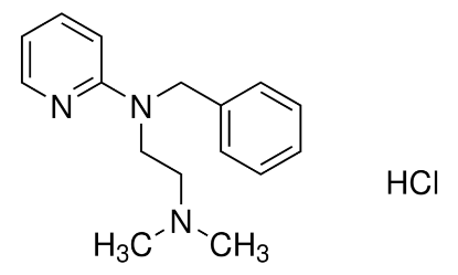 图片 苄吡二胺盐酸盐 [盐酸曲吡那敏]，Tripelennamine hydrochloride；analytical standard