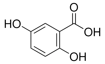 图片 2,5-二羟基苯甲酸，2,5-Dihydroxybenzoic acid [2,5-DHBA, DHB]；matrix substance for MALDI-MS, >99.0% (HPLC)