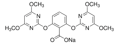 图片 双草醚，Bispyribac sodium salt；PESTANAL®, analytical standard