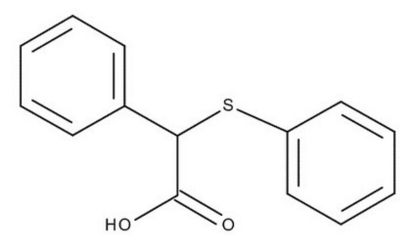 图片 α-(苯硫基)苯乙酸，α-(Phenylthio)phenylacetic acid；≥99.0% (acidimetric)