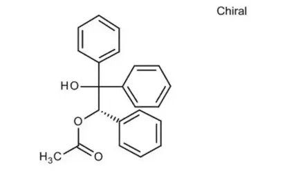 图片 (S)-(-)-2-羟基-1,2,2-三苯基乙酸乙酯，(S)-(-)-2-Hydroxy-1,2,2-triphenylethyl acetate [HYTRA]；≥99.0% (HPLC)