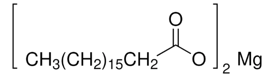 图片 硬脂酸镁，Magnesium stearate；puriss., meets analytical specification of Ph. Eur., BP, ≥90% stearic and palmitic acid basis, ≥40% stearic acid basis (GC), 4.0-5.0% Mg basis (calc on dry sub.)