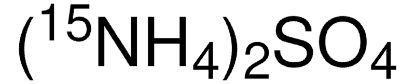 图片 硫酸铵-15N2，Ammonium-15N2 sulfate；10 atom % 15N