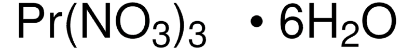 图片 硝酸镨(III)六水合物，Praseodymium(III) nitrate hexahydrate；99.9% trace metals basis