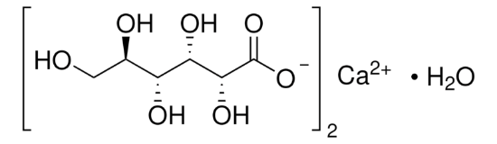 图片 D-葡萄糖酸钙一水合物，Calcium D-gluconate monohydrate；≥98%