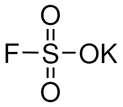 图片 氟代硫酸钾，Potassium fluorosulfate； powder and chunks