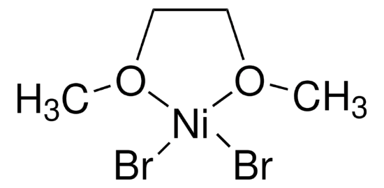 图片 乙二醇二甲醚溴化镍，Nickel(II) bromide ethylene glycol dimethyl ether complex；97%