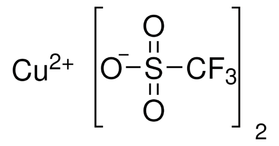 图片 三氟甲磺酸铜 (II)，Copper(II) trifluoromethanesulfonate；98%