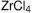 图片 氯化锆(IV)，Zirconium(IV) chloride；≥99.9% trace metals basis