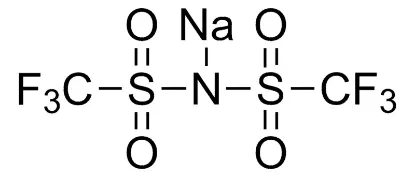 图片 三氟甲磺酰亚胺钠，Sodium trifluoromethanesulfonimide；97%