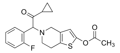 图片 普拉格雷，Prasugrel；≥98% (HPLC)