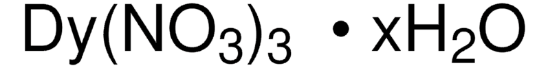 图片 硝酸镝(III)水合物，Dysprosium(III) nitrate hydrate；99.9% trace metals basis