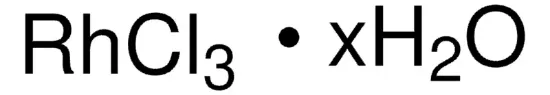 图片 氯化铑(III)水合物，Rhodium(III) chloride hydrate；99.95% trace metals basis