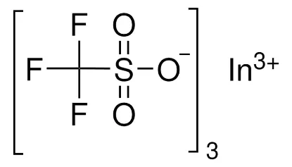 图片 三氟甲磺酸铟，Indium(III) trifluoromethanesulfonate [In(OTf)3]；≥98%