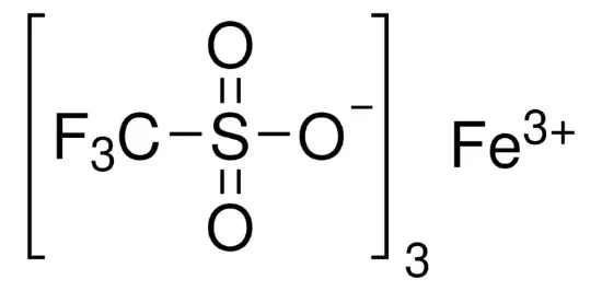 图片 三氟甲磺酸铁(III)，Iron(III) trifluoromethanesulfonate；90%