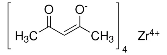 图片 乙酰丙酮锆，Zirconium(IV) acetylacetonate；97%