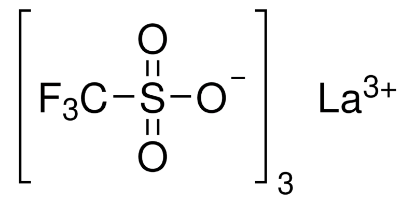 图片 三氟甲磺酸镧(III)，Lanthanum(III) trifluoromethanesulfonate [La(OTf)3]；99.999% trace metals basis