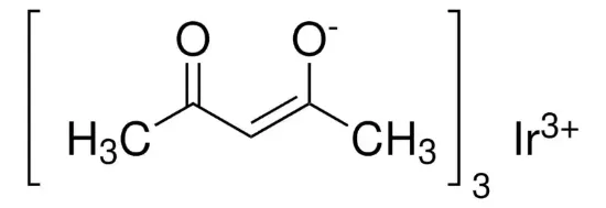 图片 乙酰丙酮铱(III)，Iridium(III) acetylacetonate [Ir(acac)3]；97%